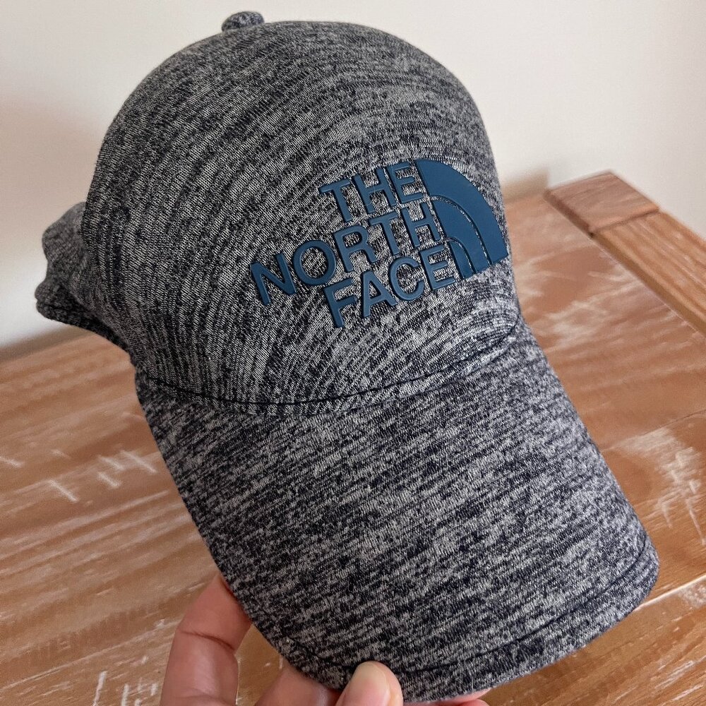 North Face grey athletic hat